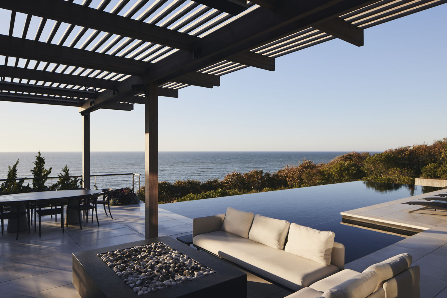 Photo of construction by Ronald Webb Builder.